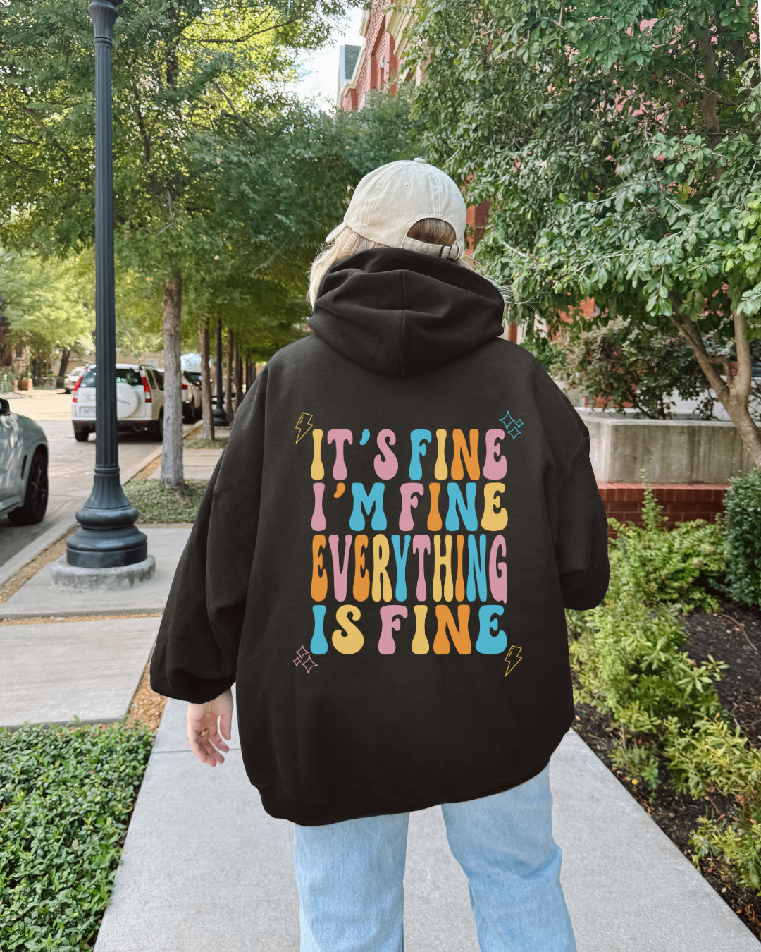 I'm Fine Hoodie